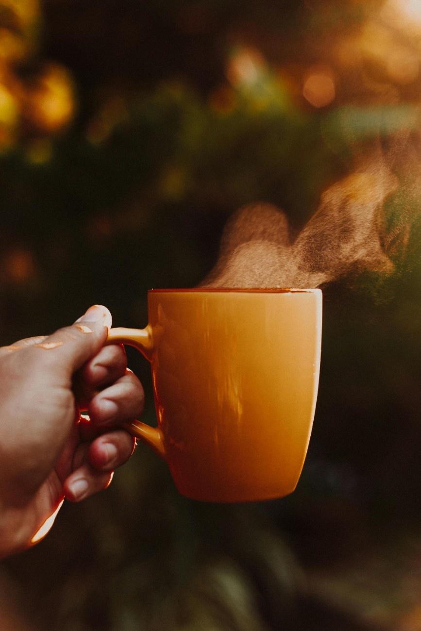 Barista preparing coffee